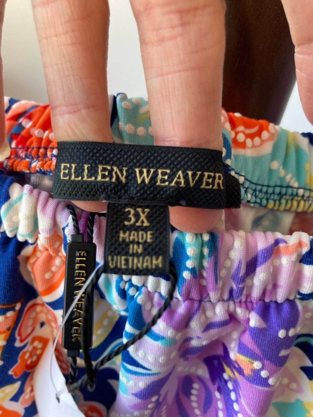 Ellen weaver dress floral print colorful pattern boho casual party size 3X - Picture 15 of 16